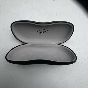 Ray-Ban Gray and Black Eyeglass Case